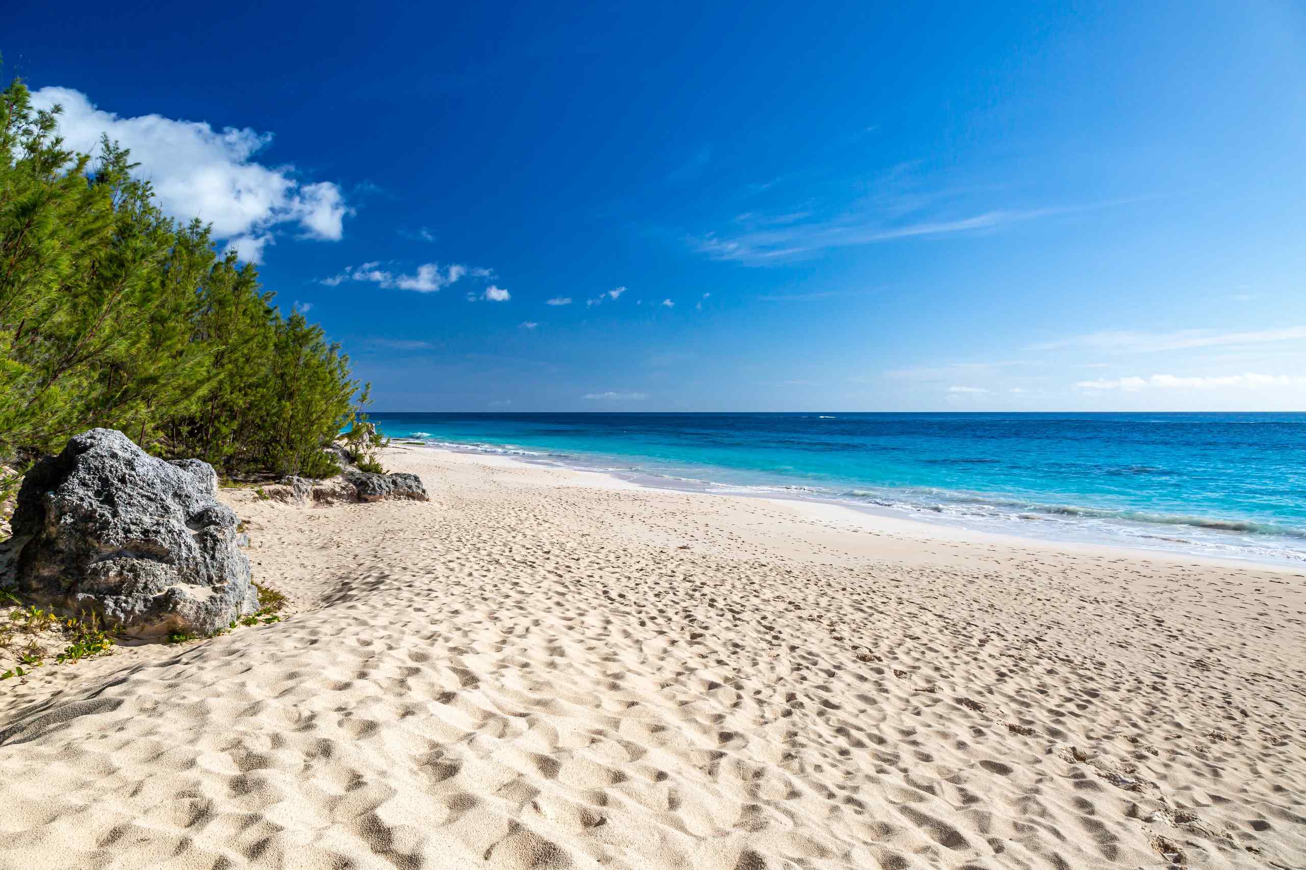 Elbow Beach in Bermuda